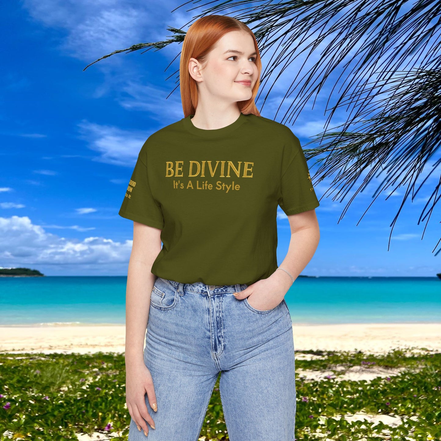 BE DIVINE™ Signature Tee – Feel Good Fashion by Tabitha Essie
