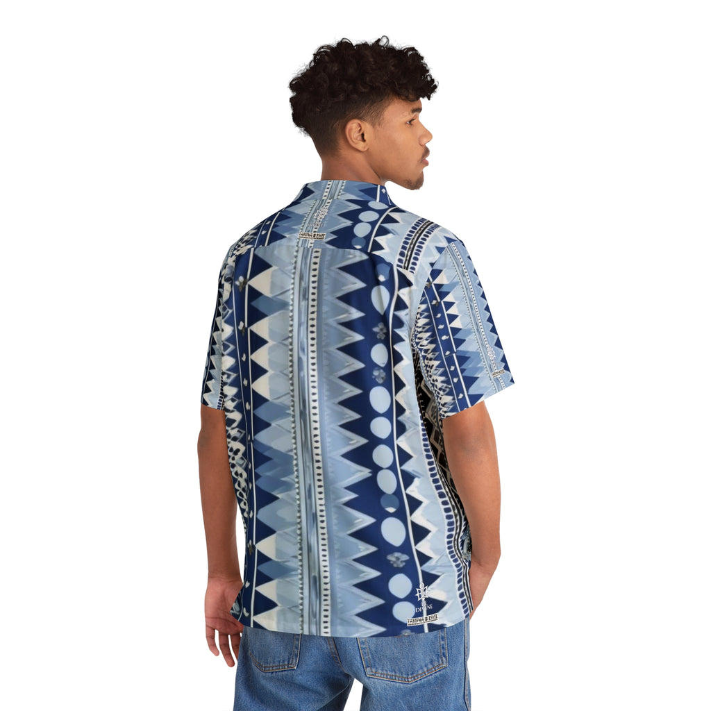 BE DIVINE™ St. George’s Rhythm Line - Men's Button Shirt by Tabitha Essie