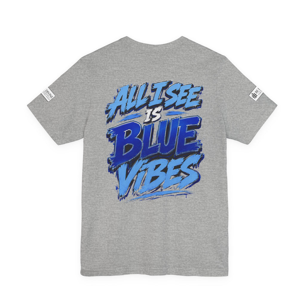 BE DIVINE™ Rolling Di Heritage – All I See Is Blue Vibes Heritage Tee