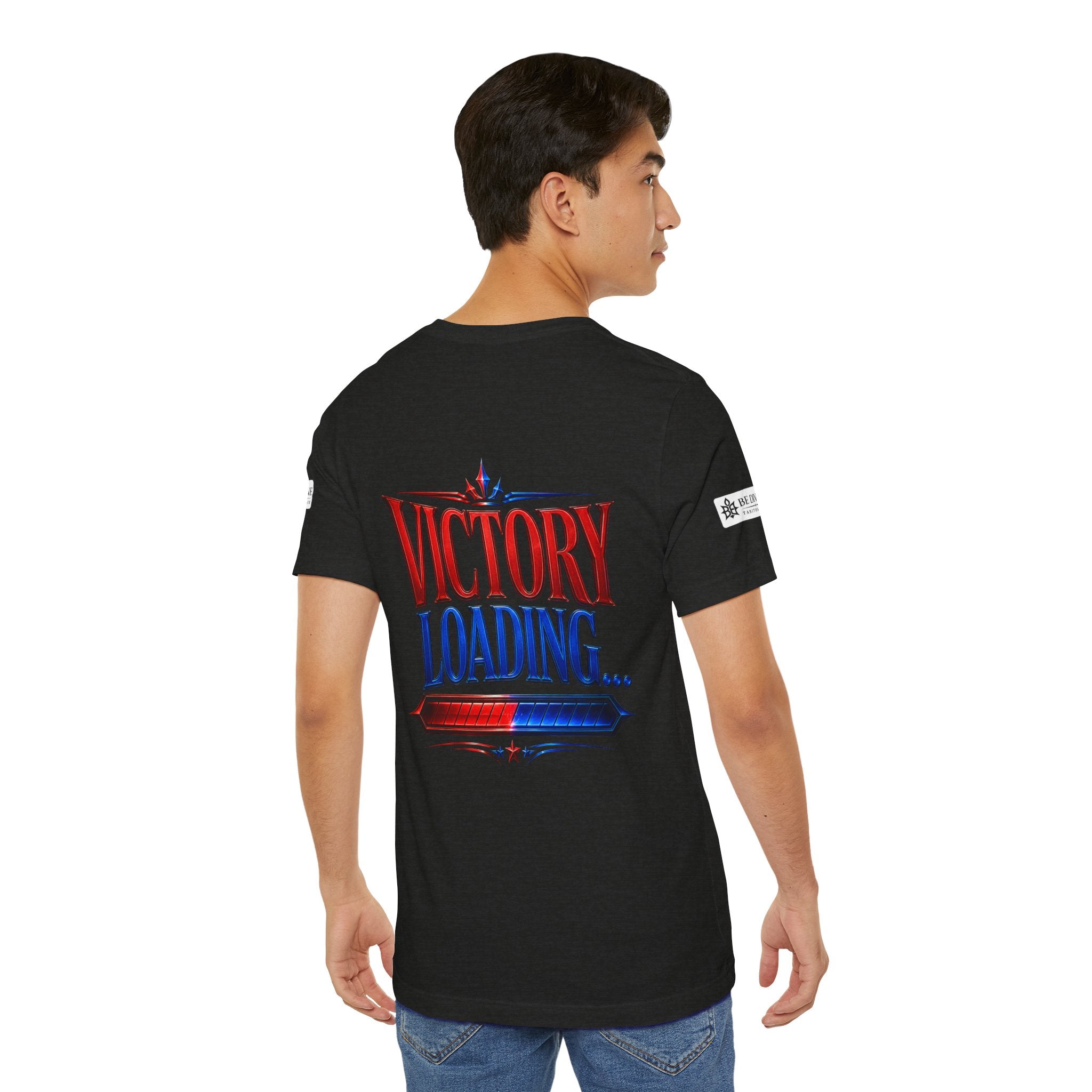 BE DIVINE™ Keep Calm. Red ’N Blue. Tee