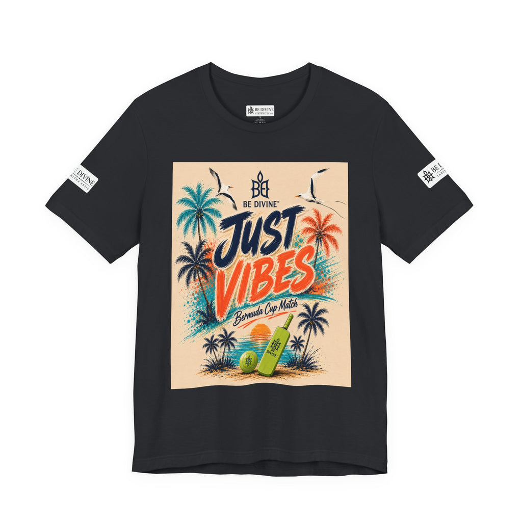 BE DIVINE™ Just Vibes Tee – Bermuda Cup Match Edition