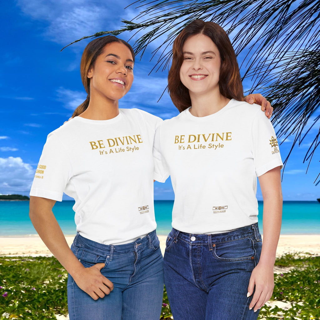 BE DIVINE™ Signature Tee – Feel Good Fashion by Tabitha Essie