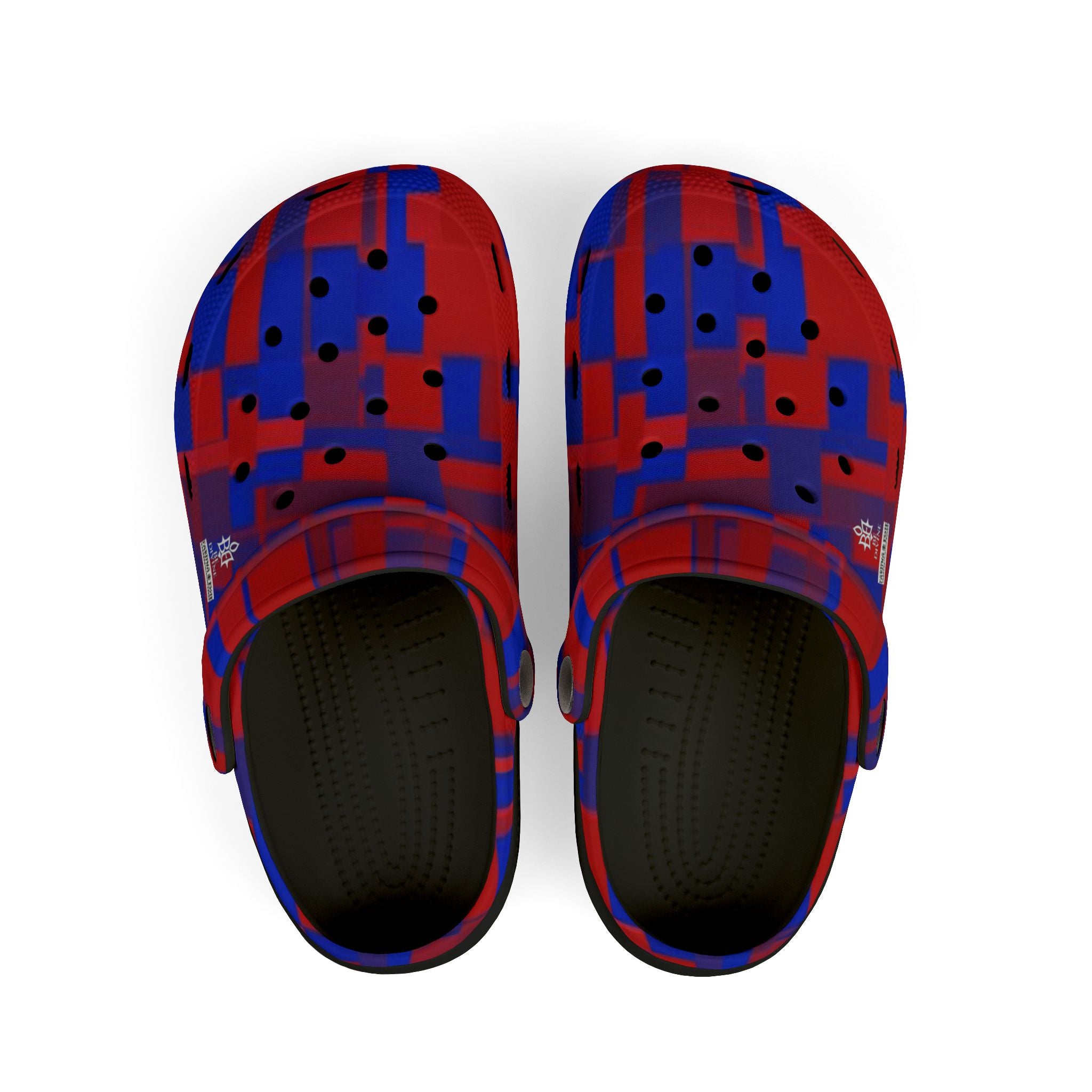 BE DIVINE™ Somerset Camo Block - One of One Cup Match Kids Foam Clogs by Tabitha Essie