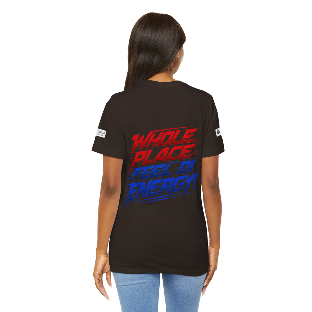 BE DIVINE™ I’m Red ’N Blue Energy Tee