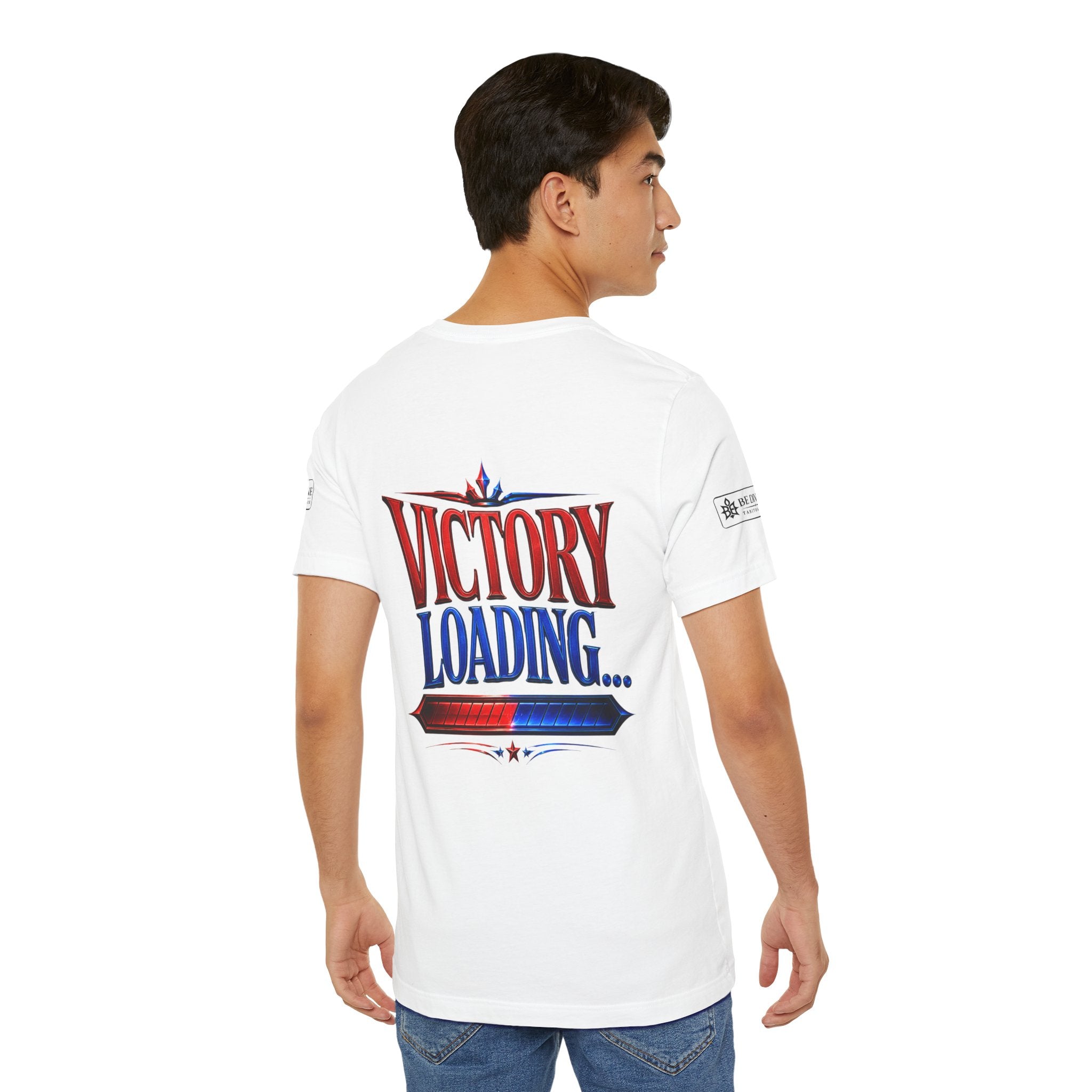 BE DIVINE™ Keep Calm. Red ’N Blue. Tee