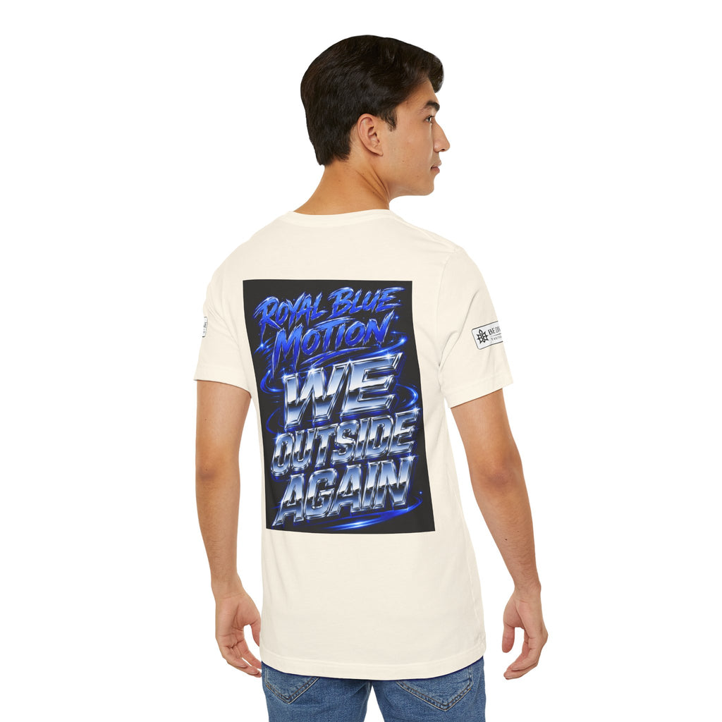 BE DIVINE™ Baby Blue 'N Blue Culture – We Outside Tee