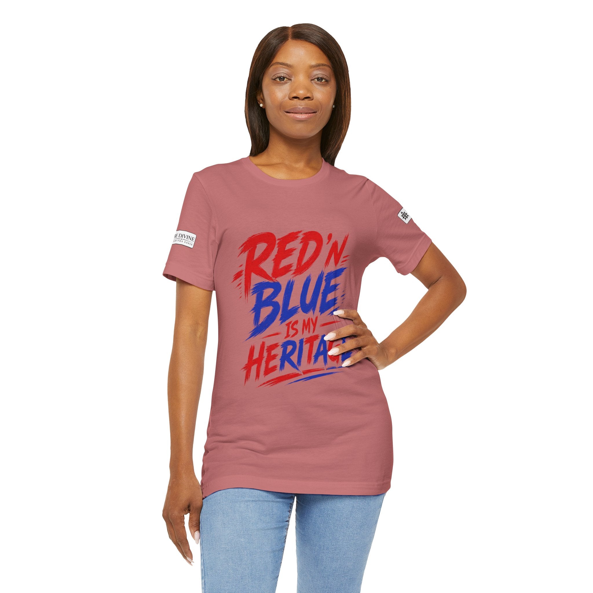 BE DIVINE™ Red ’N Blue Heritage Tee