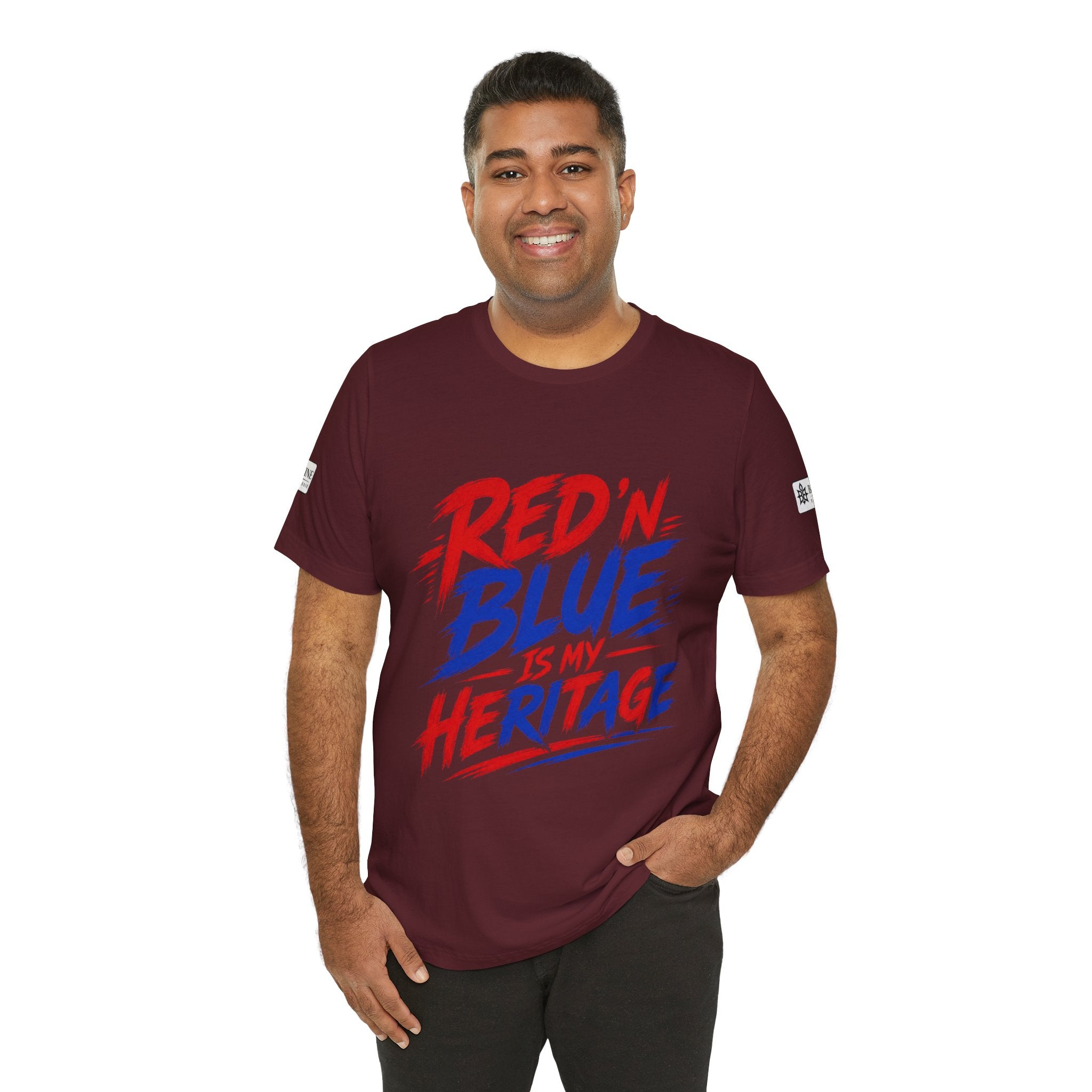 BE DIVINE™ Red ’N Blue Heritage Tee