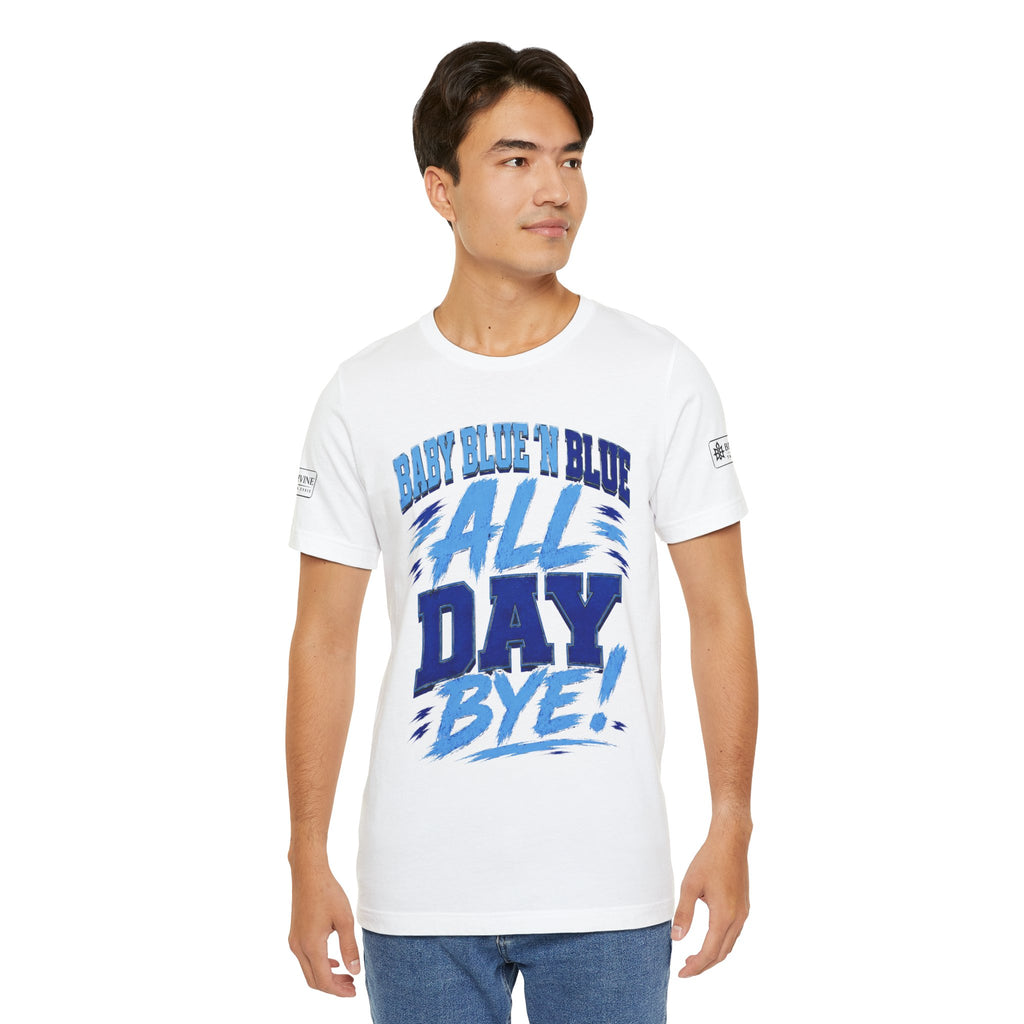 BE DIVINE™ Baby Blue 'N Blue All Day Bye! Heritage Collector Tee