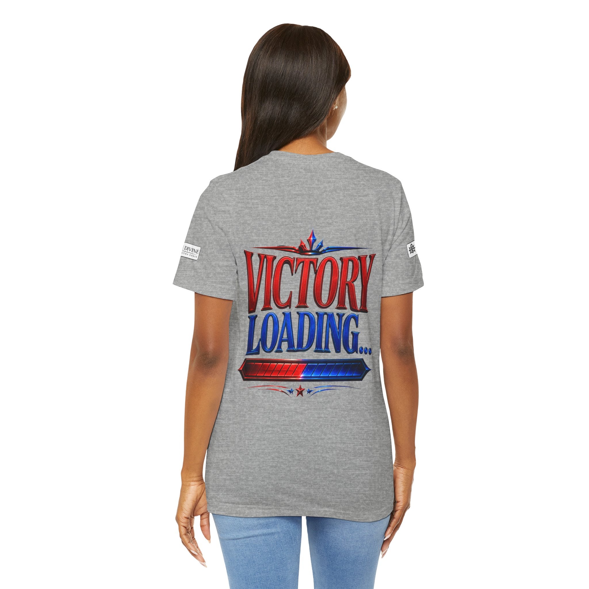 BE DIVINE™ Keep Calm. Red ’N Blue. Tee