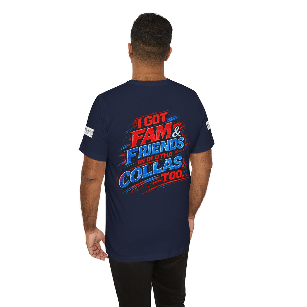 BE DIVINE™ Team Red ’N Blue Heritage Tee