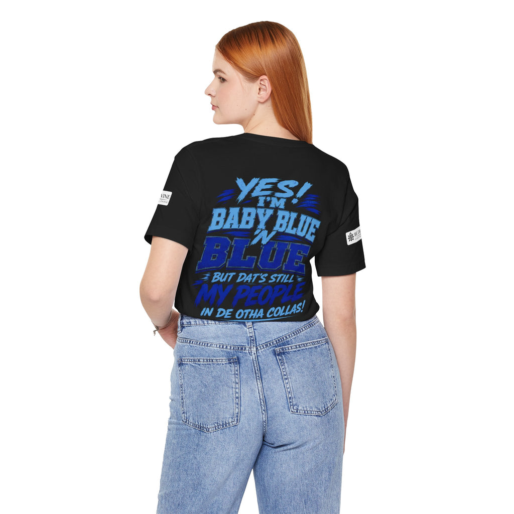 BE DIVINE™ Blue 'N Blue Since 1902 – Through 'N Through Heritage Tee