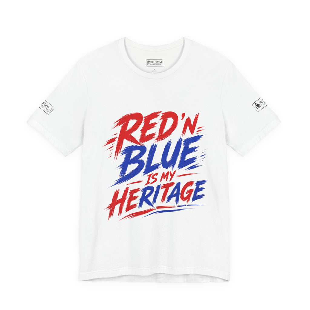 BE DIVINE™ Red ’N Blue Heritage Tee