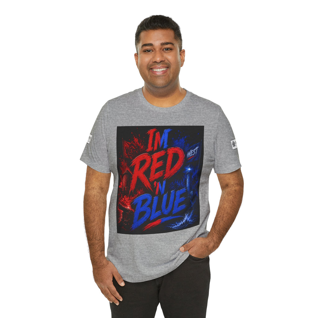 BE DIVINE™ I’m Red ’N Blue Energy Tee