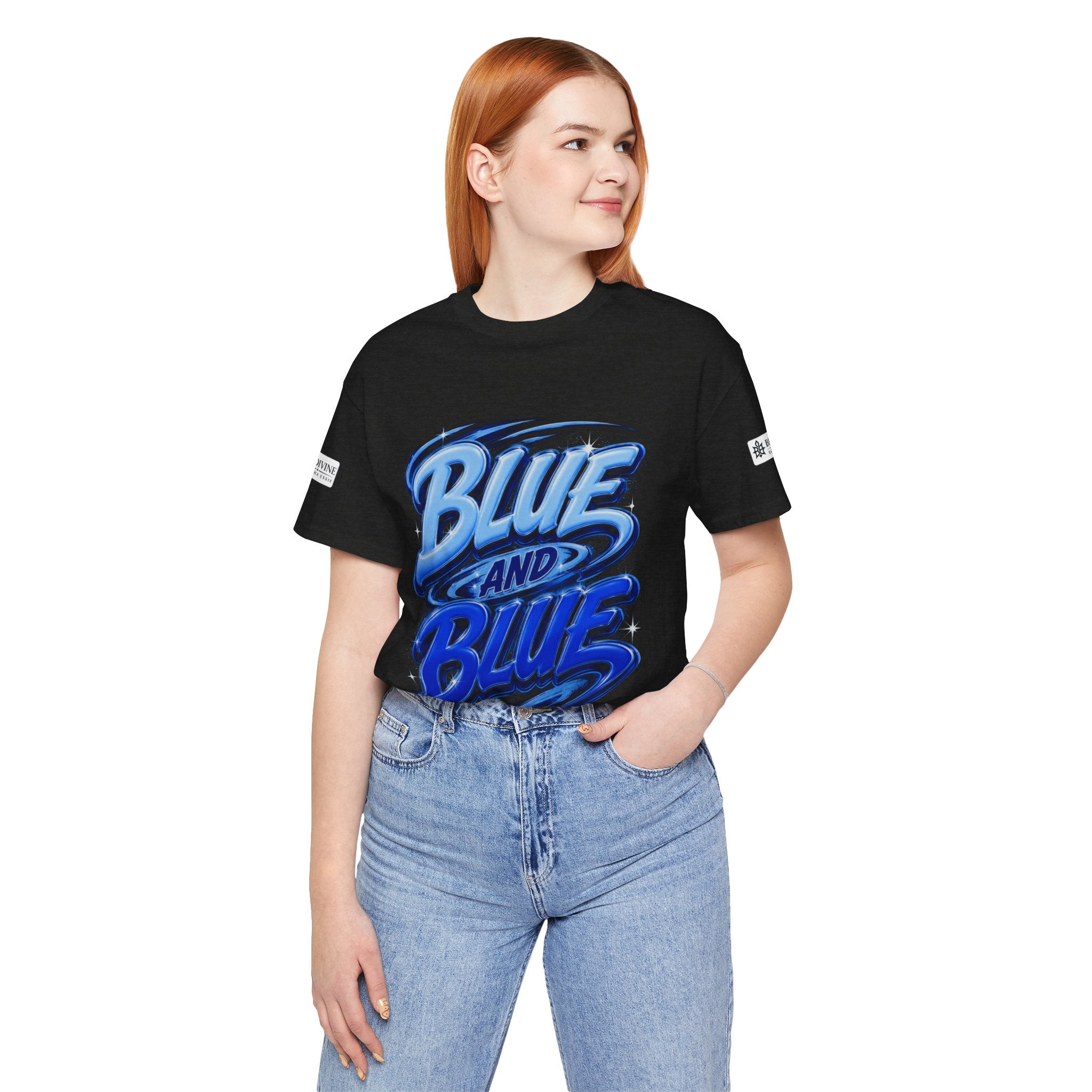 BE DIVINE™ Blue and Blue Bie! – East Side Heritage Collector Tee