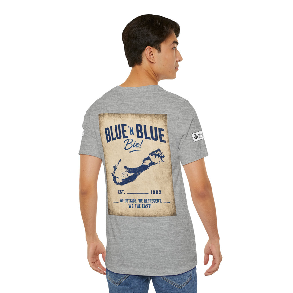BE DIVINE™ Blue and Blue Bie! – East Side Heritage Collector Tee