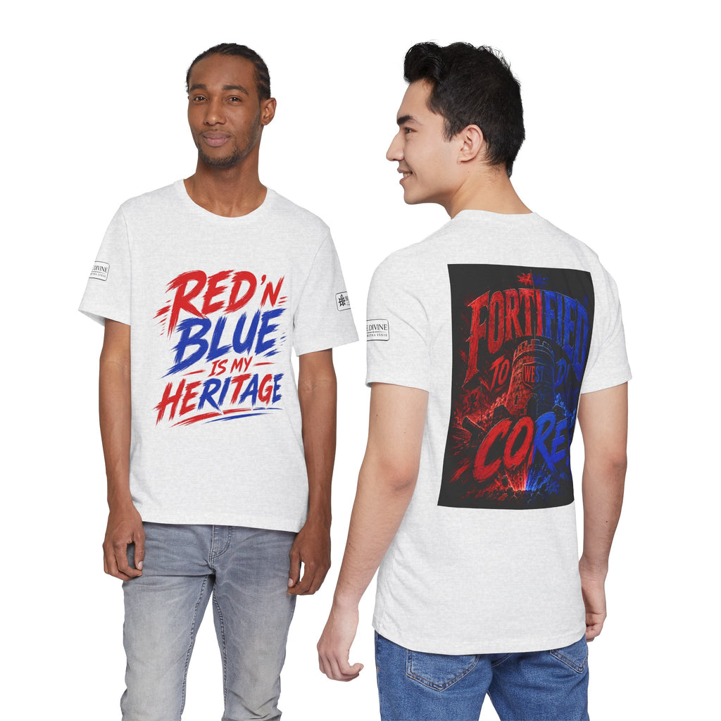 BE DIVINE™ Red ’N Blue Heritage Tee