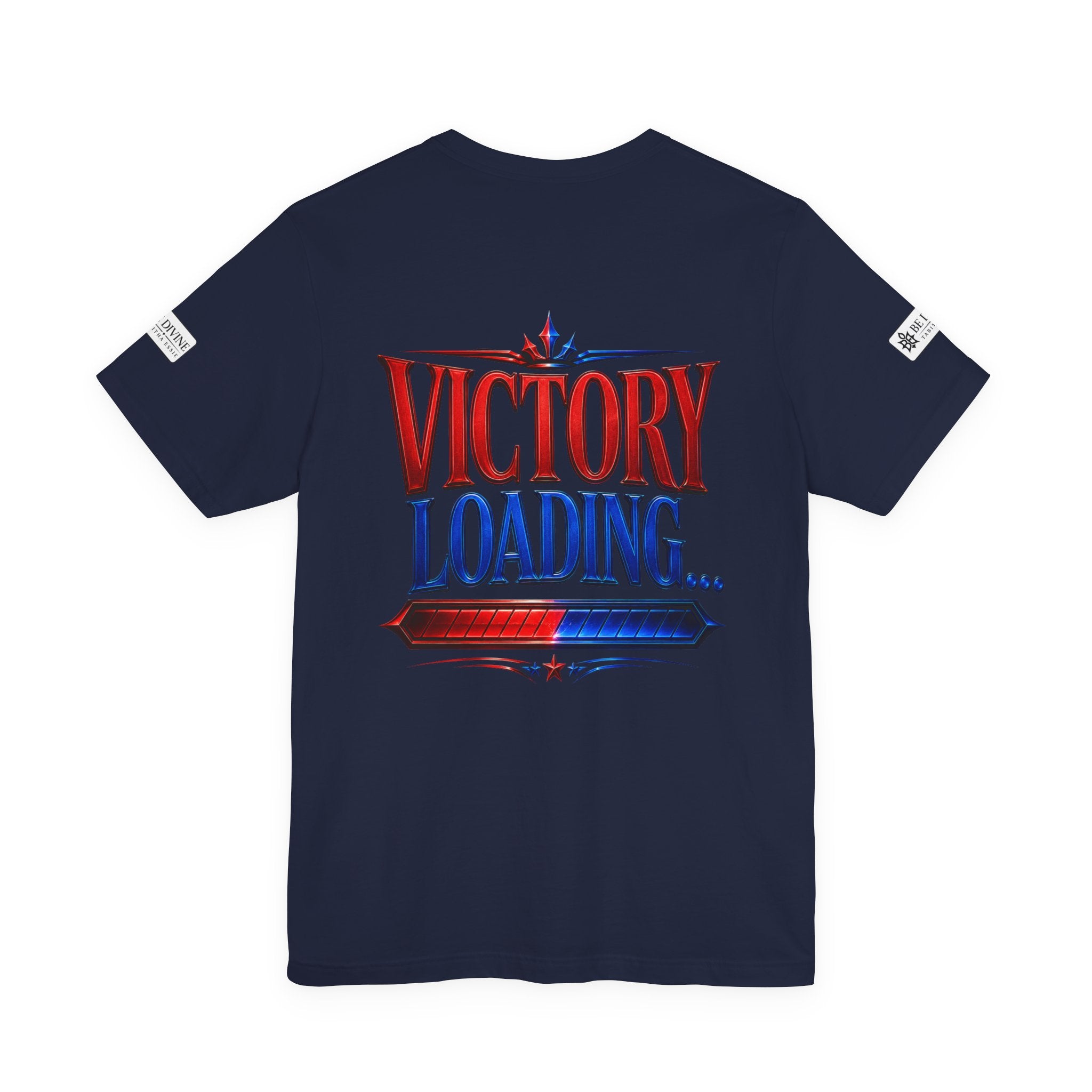 BE DIVINE™ Keep Calm. Red ’N Blue. Tee