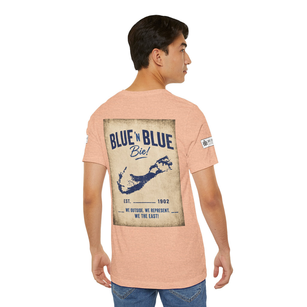 BE DIVINE™ Blue and Blue Bie! – East Side Heritage Collector Tee