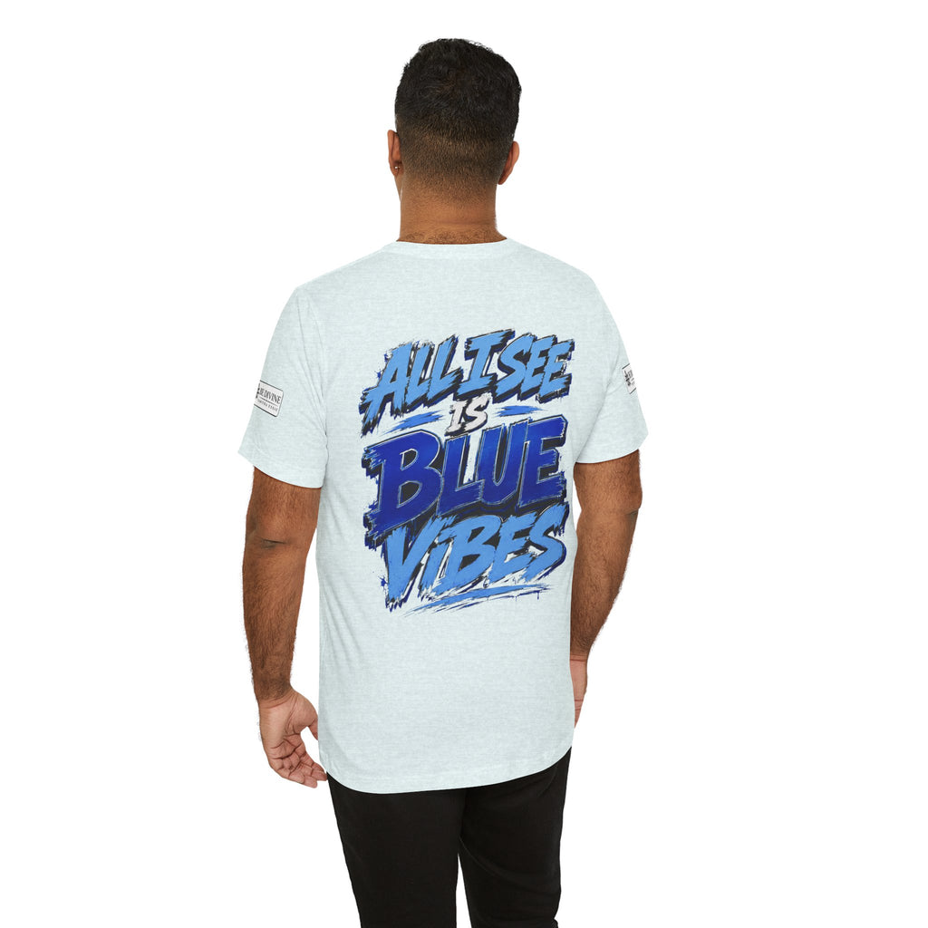 BE DIVINE™ Rolling Di Heritage – All I See Is Blue Vibes Heritage Tee