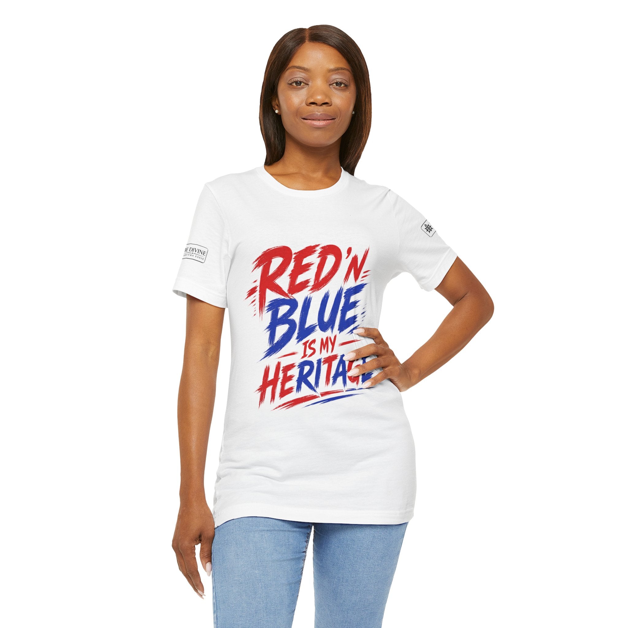 BE DIVINE™ Red ’N Blue Heritage Tee