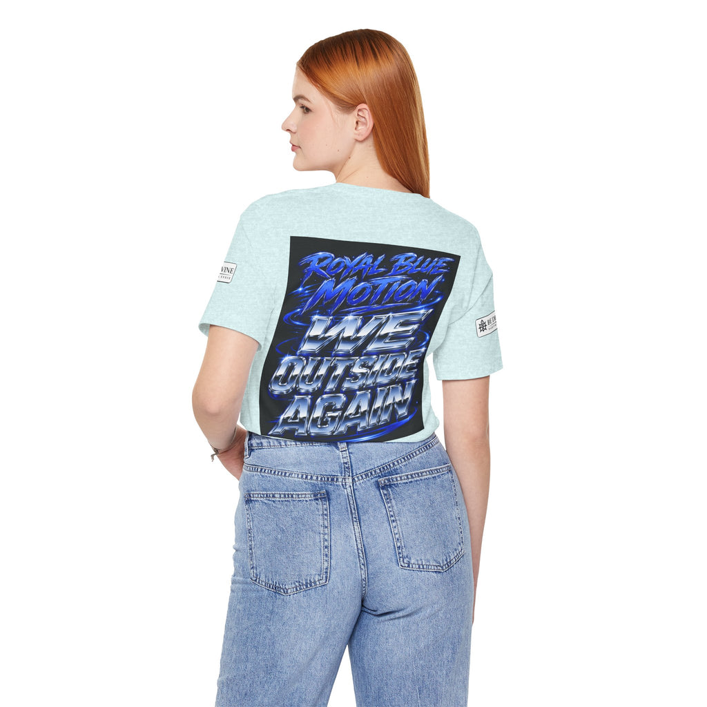 BE DIVINE™ Baby Blue 'N Blue Culture – We Outside Tee
