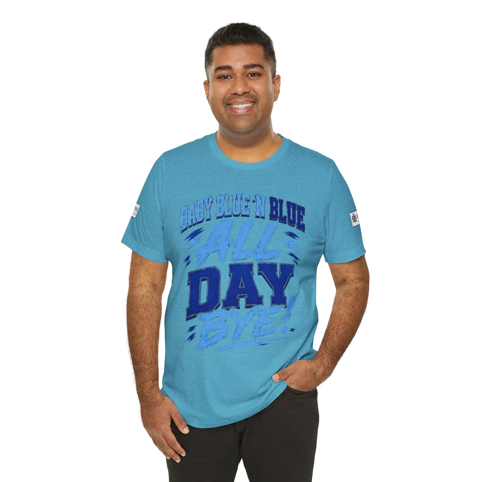 BE DIVINE™ Baby Blue 'N Blue All Day Bye! Heritage Collector Tee