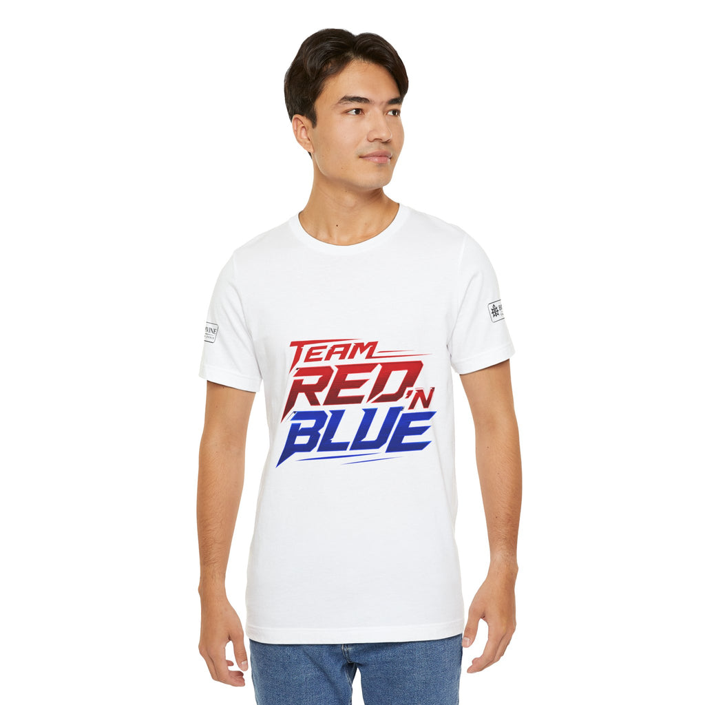 BE DIVINE™ Team Red ’N Blue Heritage Tee