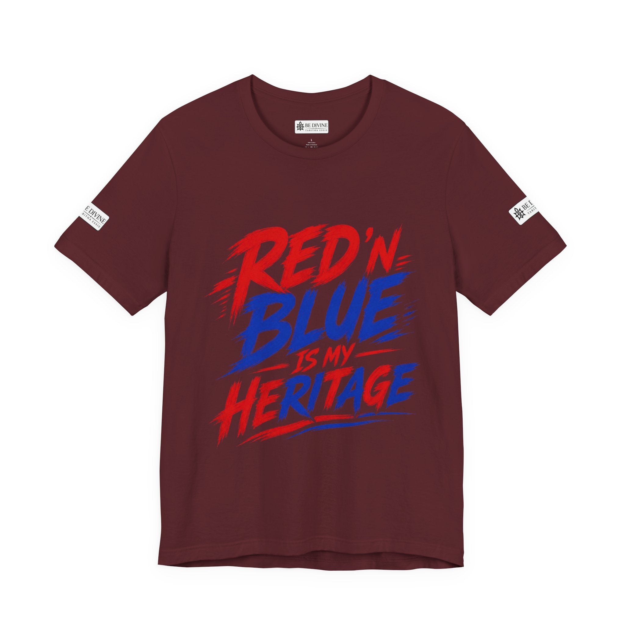 BE DIVINE™ Red ’N Blue Heritage Tee