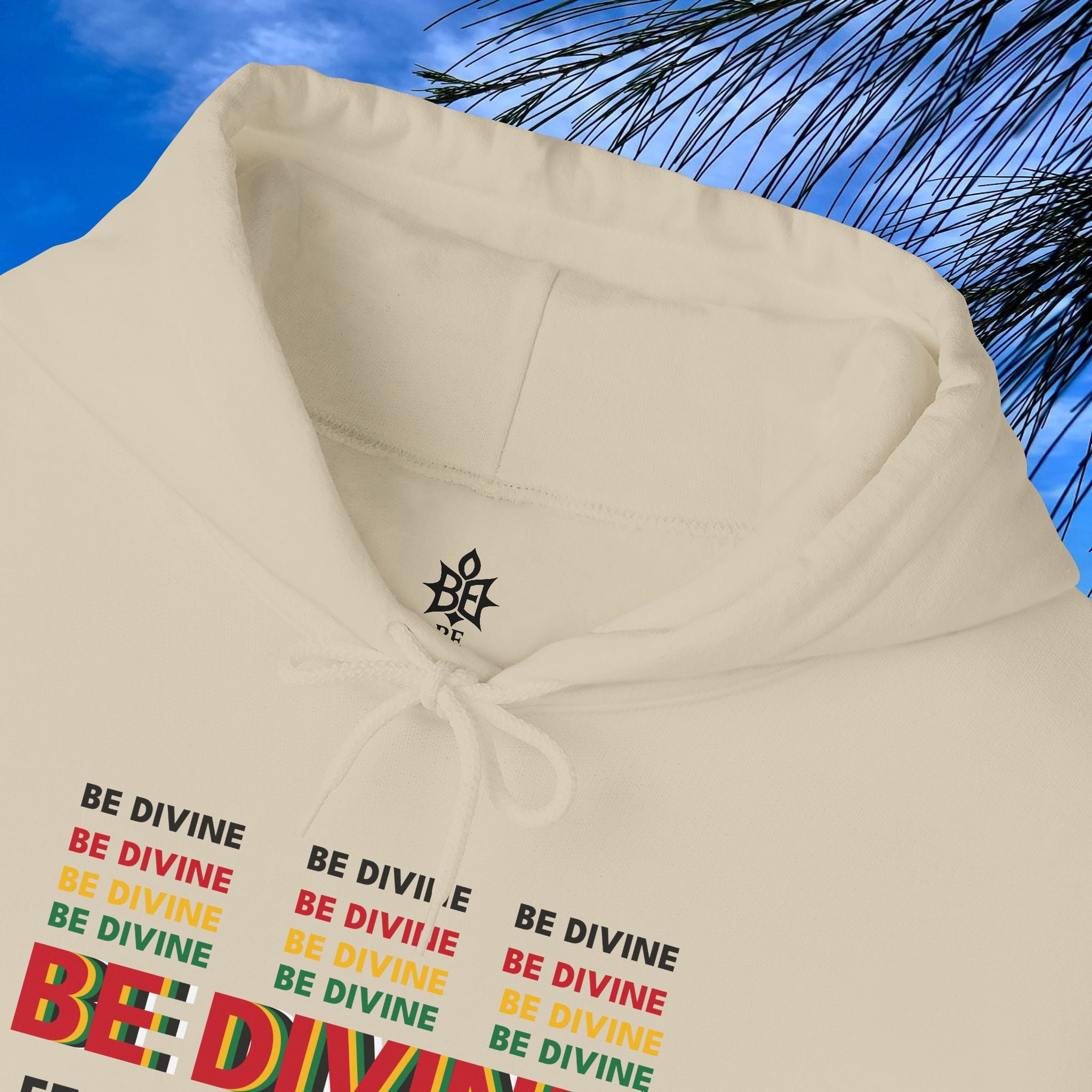 BE DIVINE™ Signature Unisex Heavy Blend™ Hooded Sweatshirt