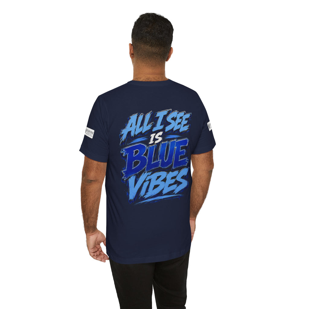 BE DIVINE™ Rolling Di Heritage – All I See Is Blue Vibes Heritage Tee