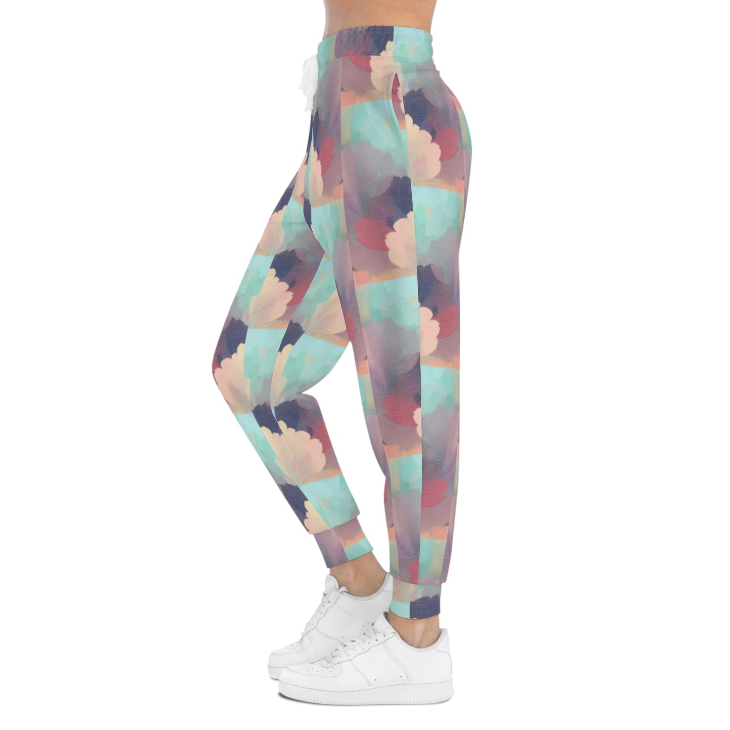 BE DIVINE™ Celestial AOP Athletic Joggers – TABITHA ESSIE Signature
