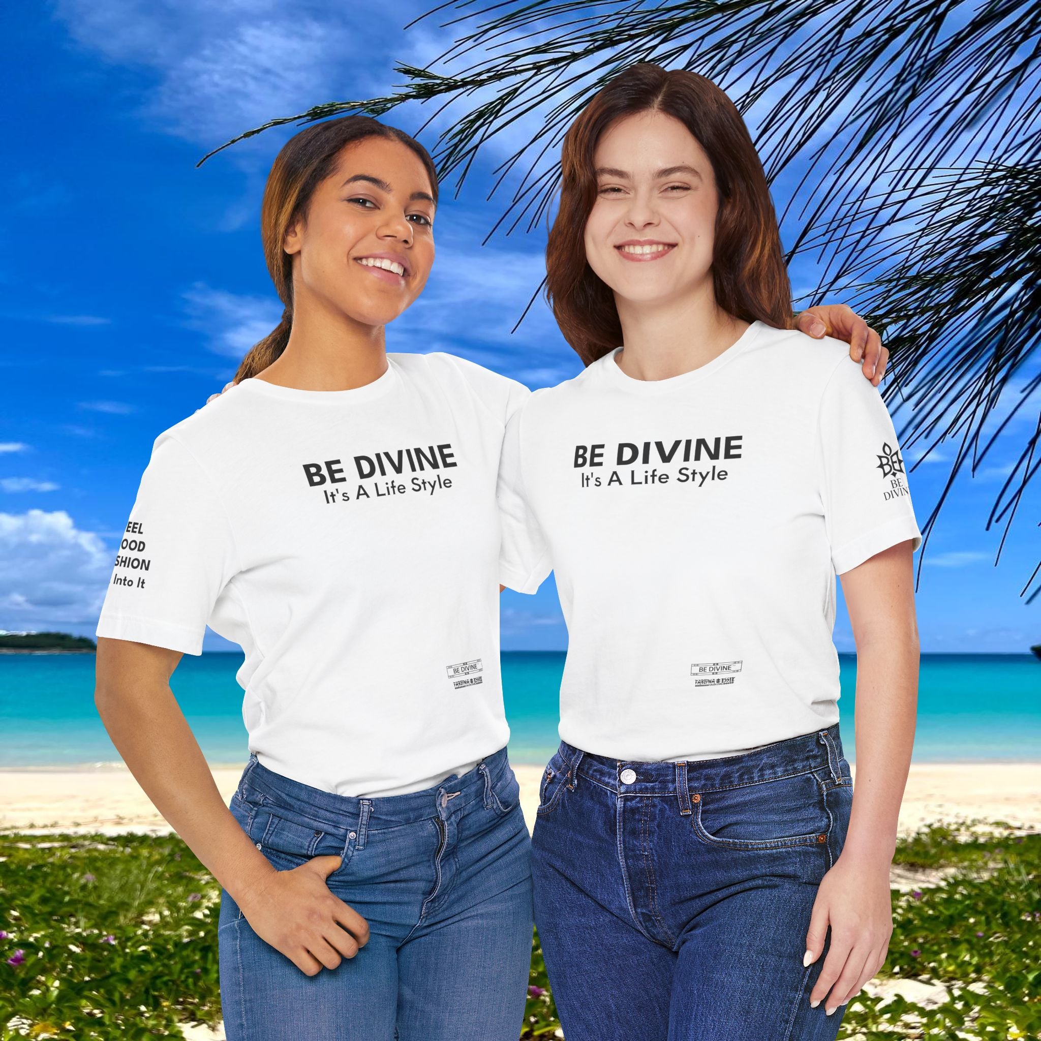 BE DIVINE™ Unisex T-Shirt – Feel Good Fashion for Elevated Living