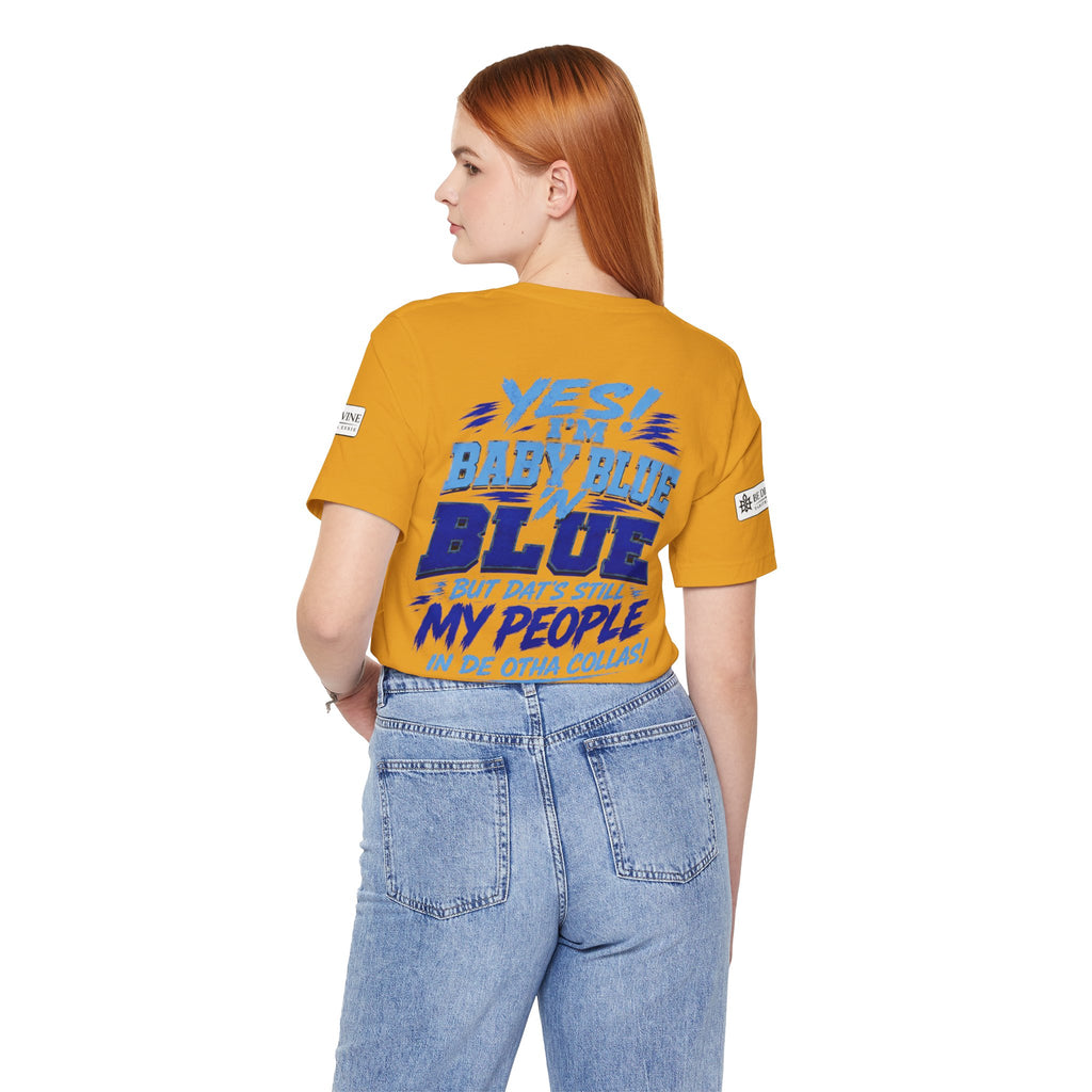 BE DIVINE™ Blue 'N Blue Since 1902 – Through 'N Through Heritage Tee