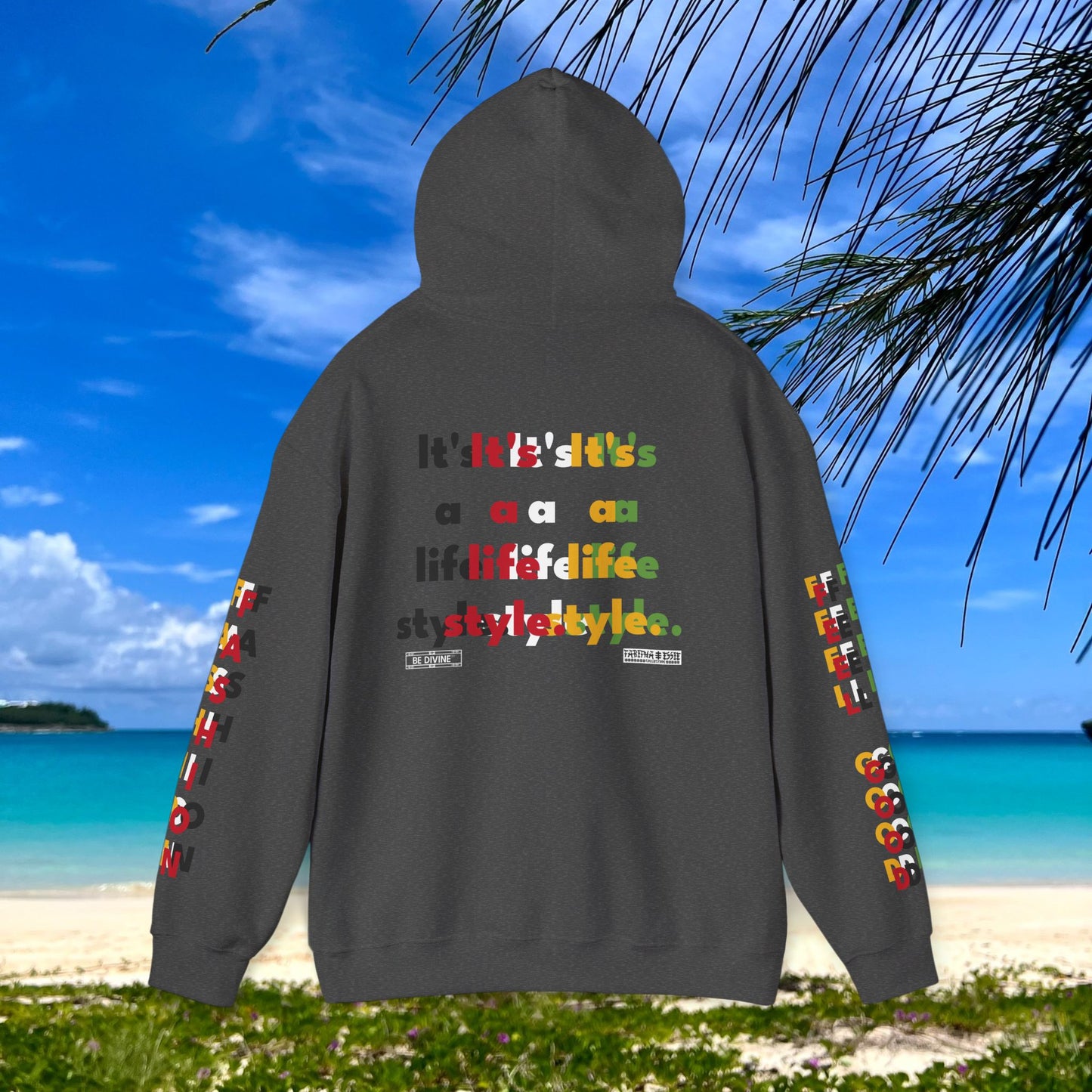 BE DIVINE™ Signature Unisex Heavy Blend™ Hooded Sweatshirt