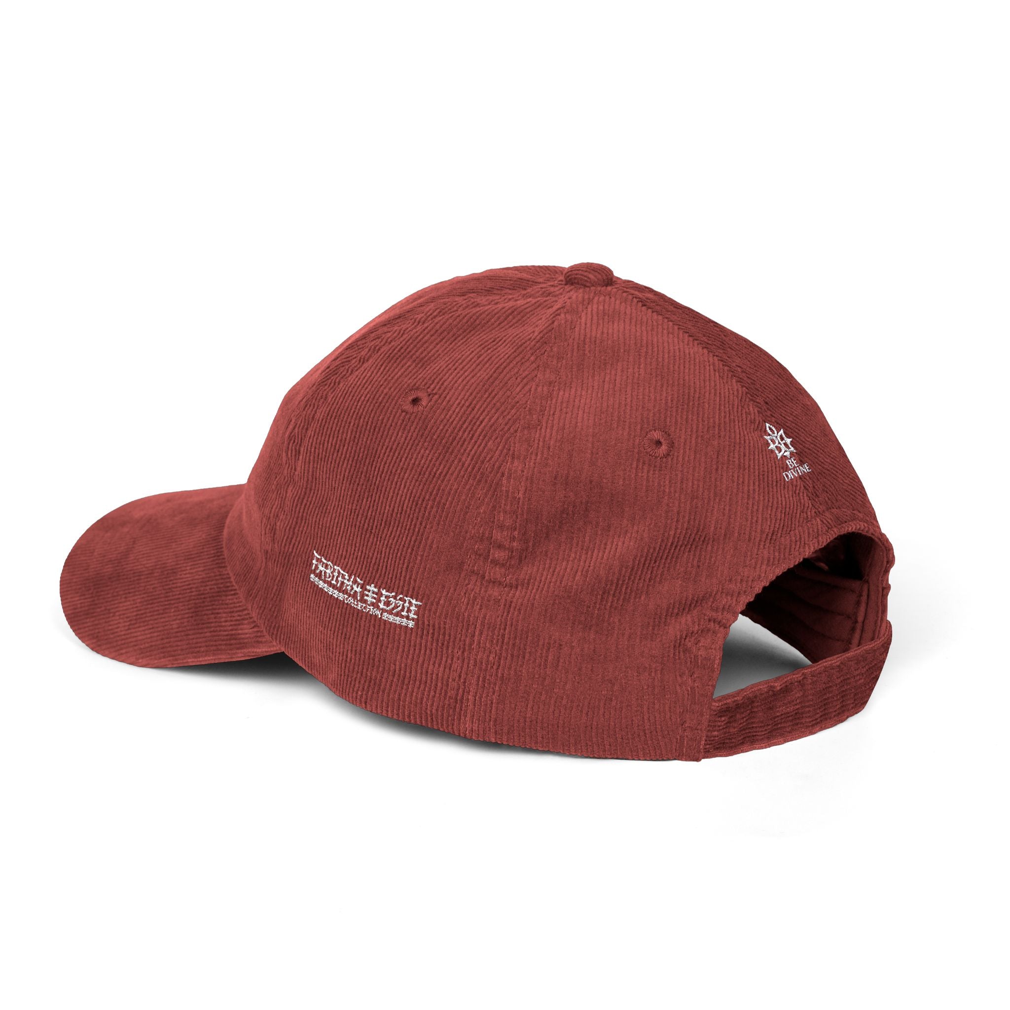 BE DIVINE™ “Divine God Is the Greatest” Vintage Corduroy Cap - Embroidered