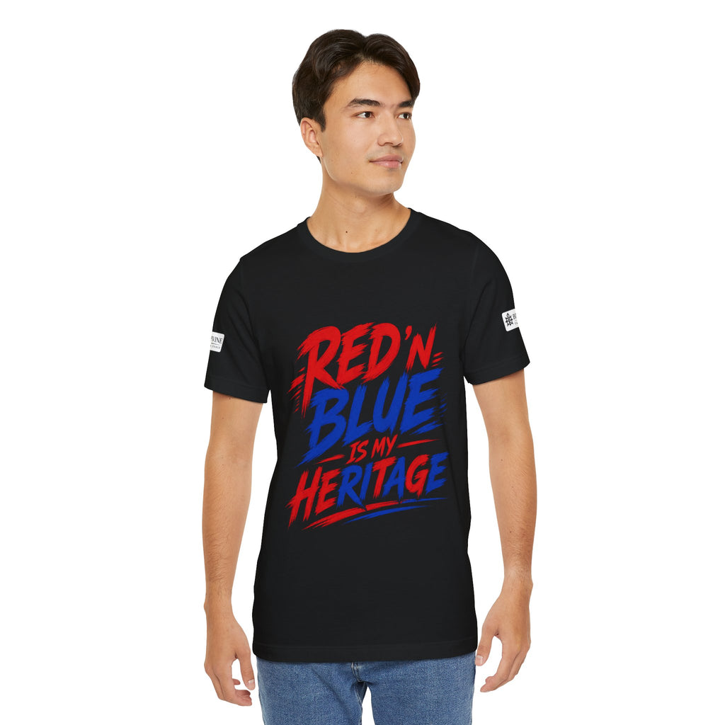 BE DIVINE™ Red ’N Blue Heritage Tee