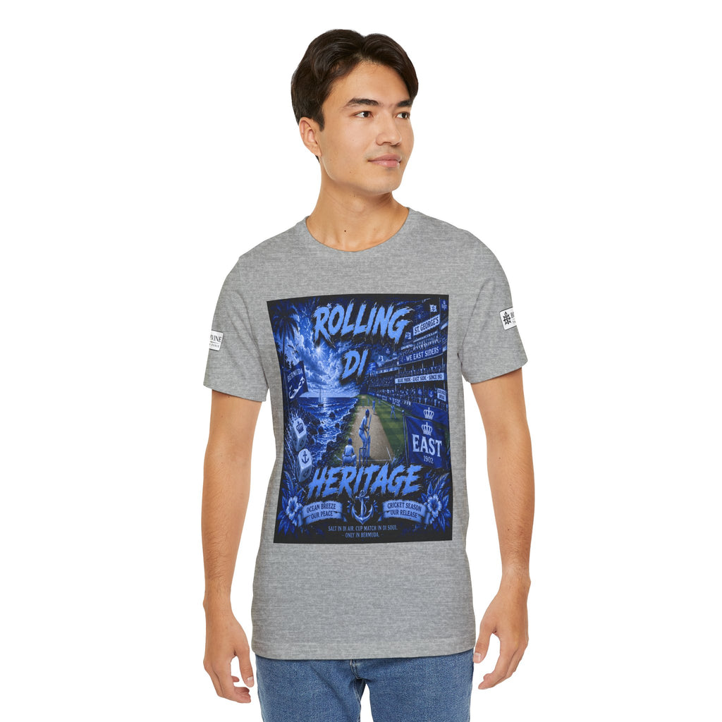 BE DIVINE™ Rolling Di Heritage – All I See Is Blue Vibes Heritage Tee