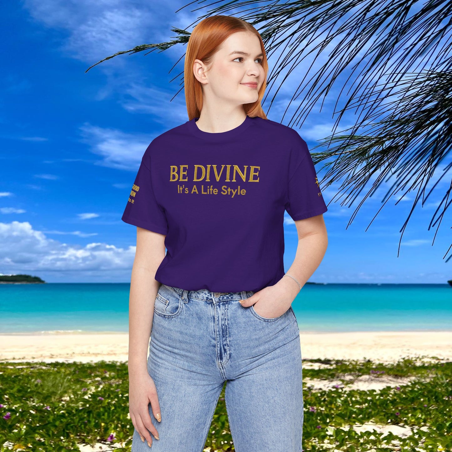 BE DIVINE™ Signature Tee – Feel Good Fashion by Tabitha Essie