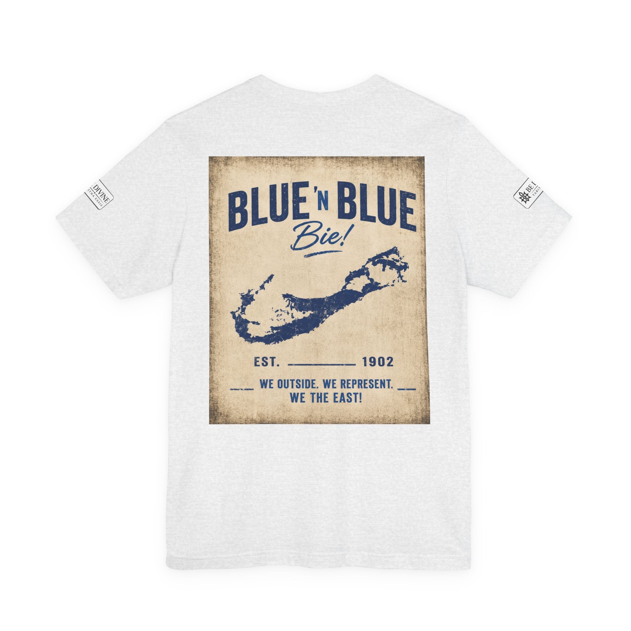 BE DIVINE™ Blue and Blue Bie! – East Side Heritage Collector Tee