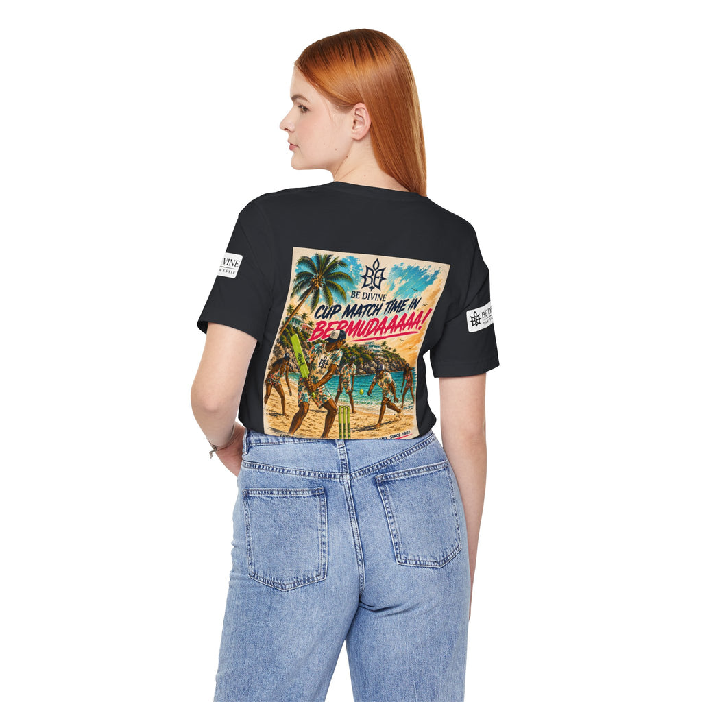 BE DIVINE™ Just Vibes Tee – Bermuda Cup Match Edition