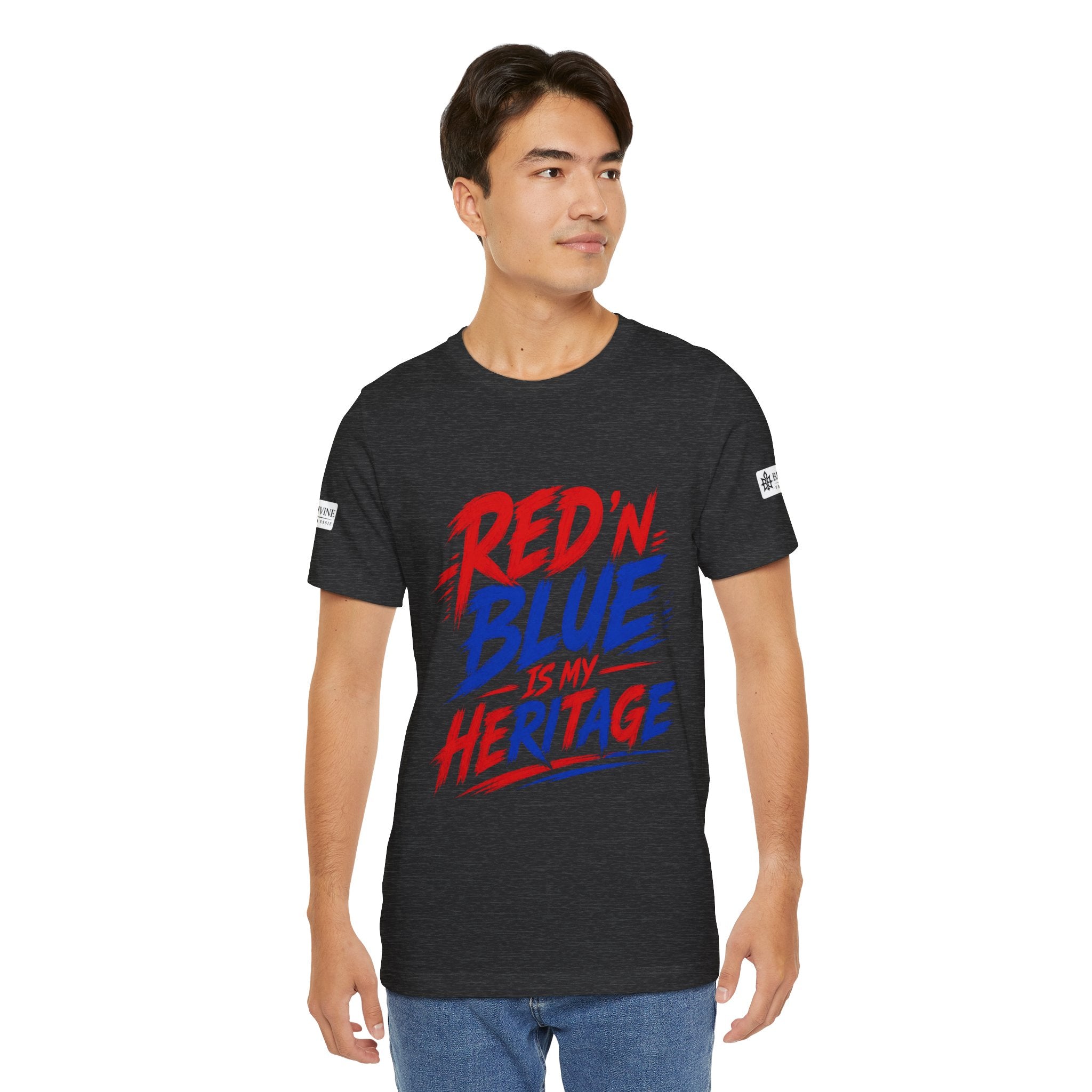 BE DIVINE™ Red ’N Blue Heritage Tee