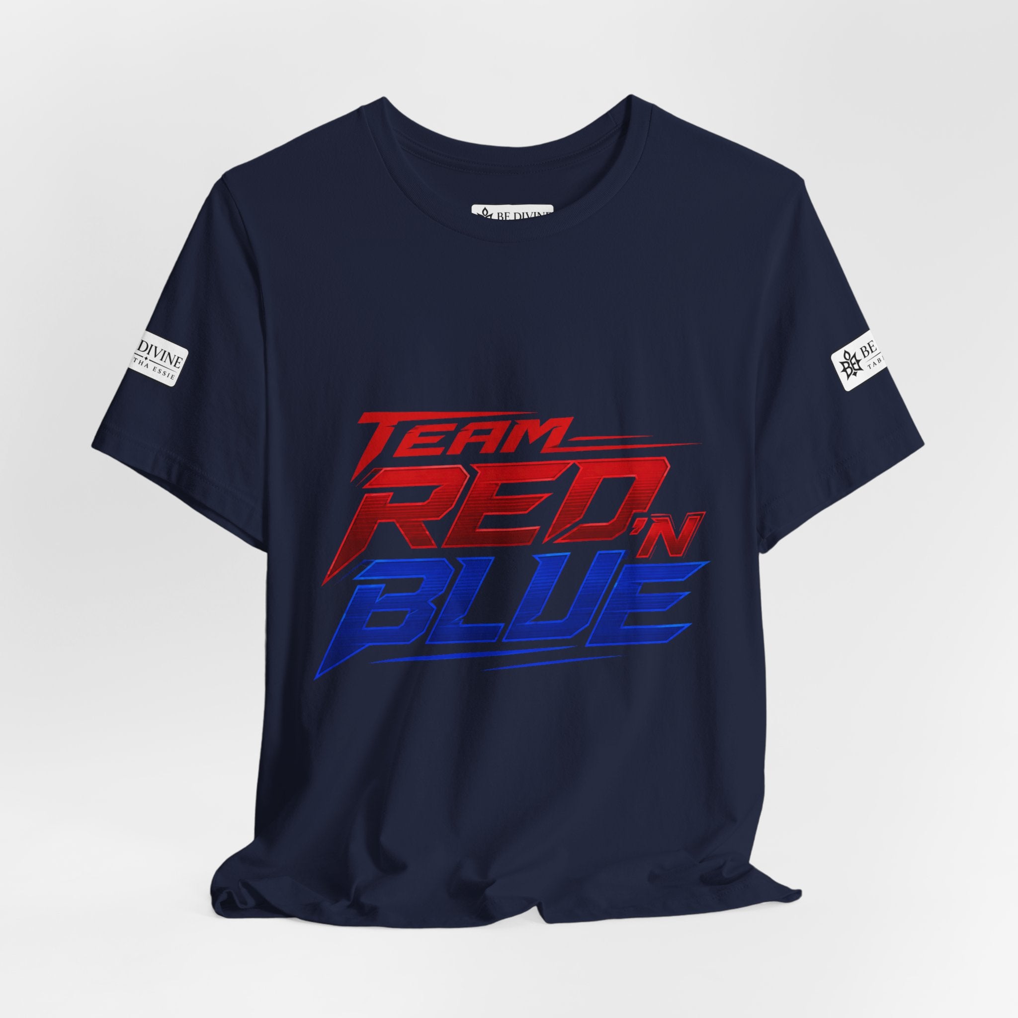 BE DIVINE™ Team Red ’N Blue Heritage Tee