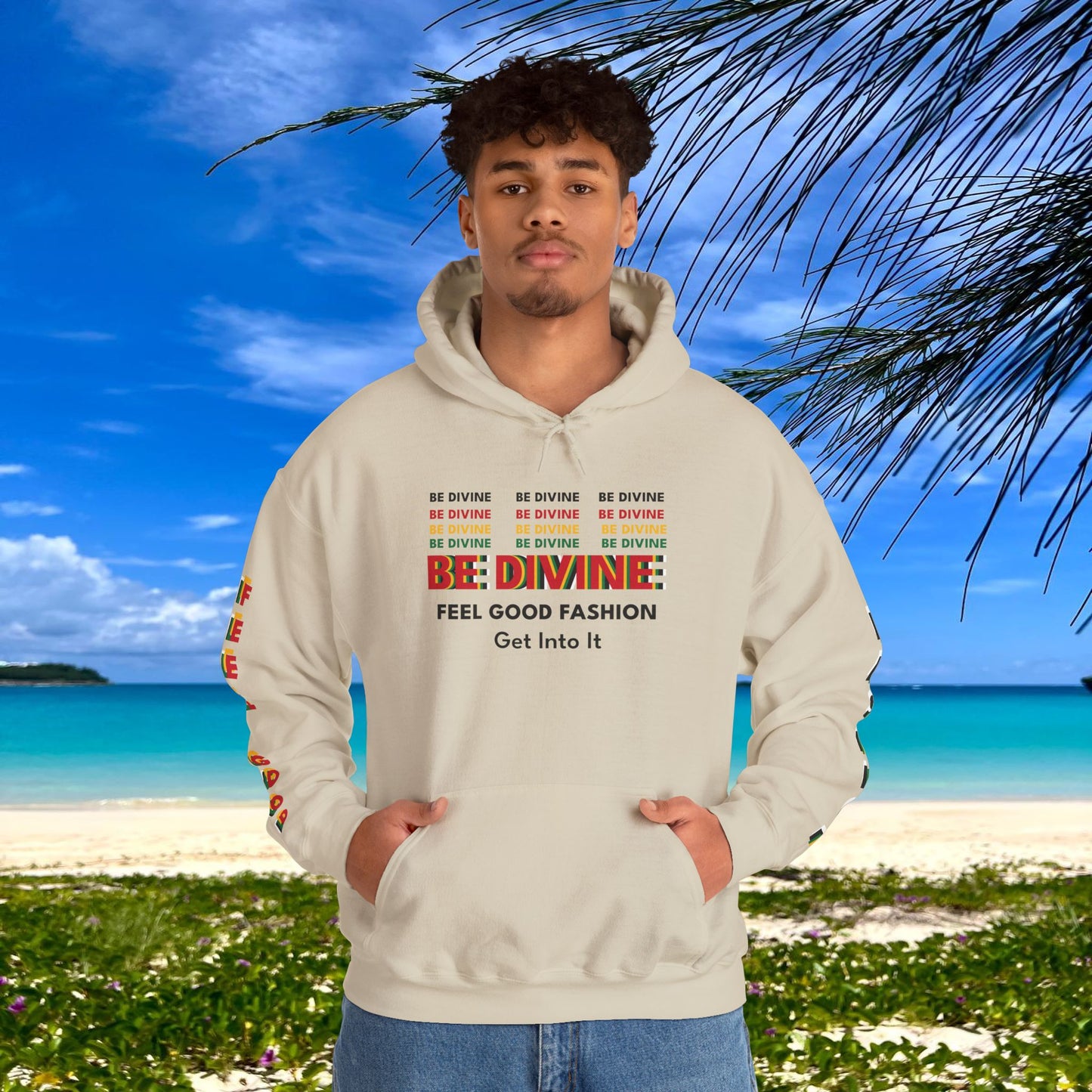 BE DIVINE™ Signature Unisex Heavy Blend™ Hooded Sweatshirt