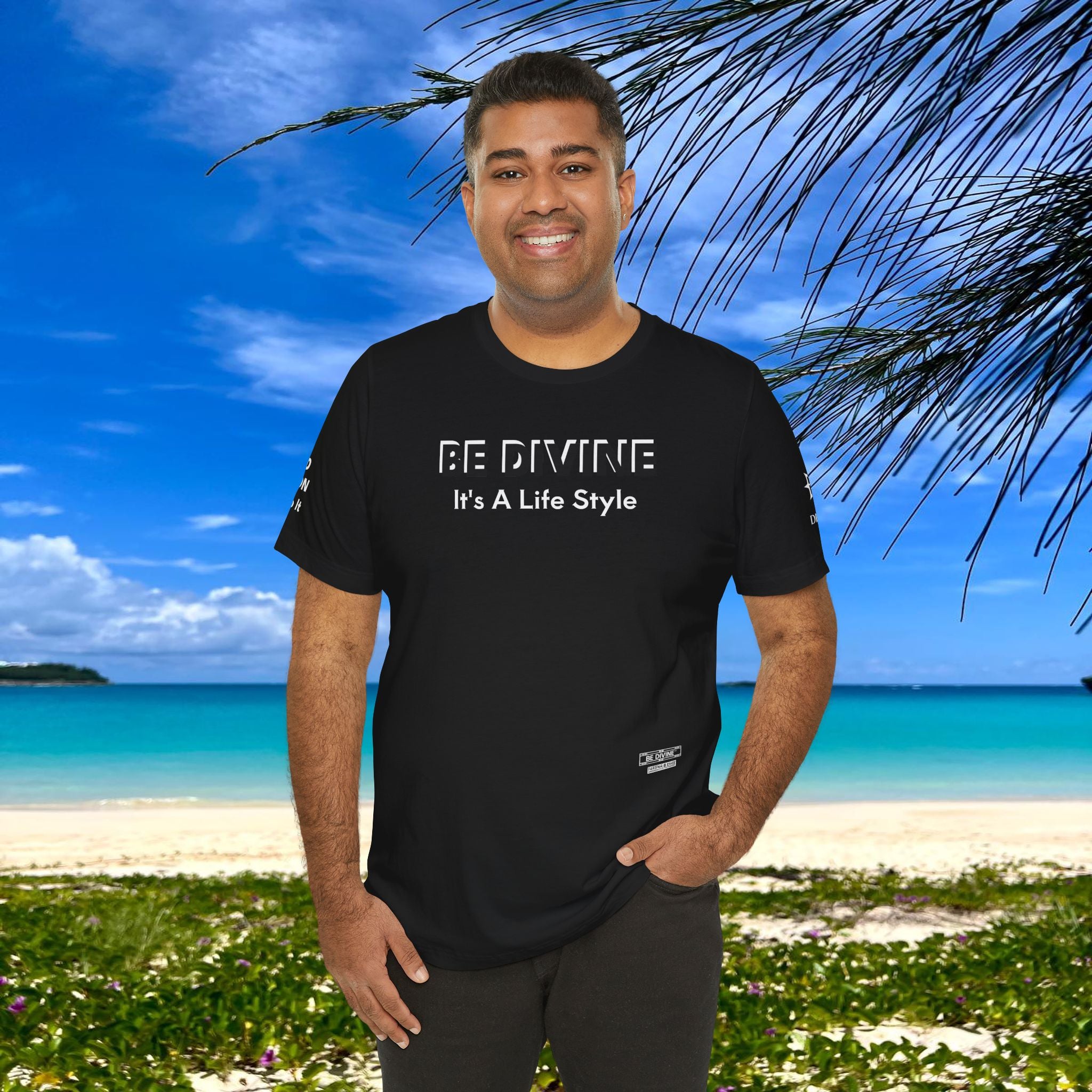 BE DIVINE™ Unisex T-Shirt - All-Black Premium Edition