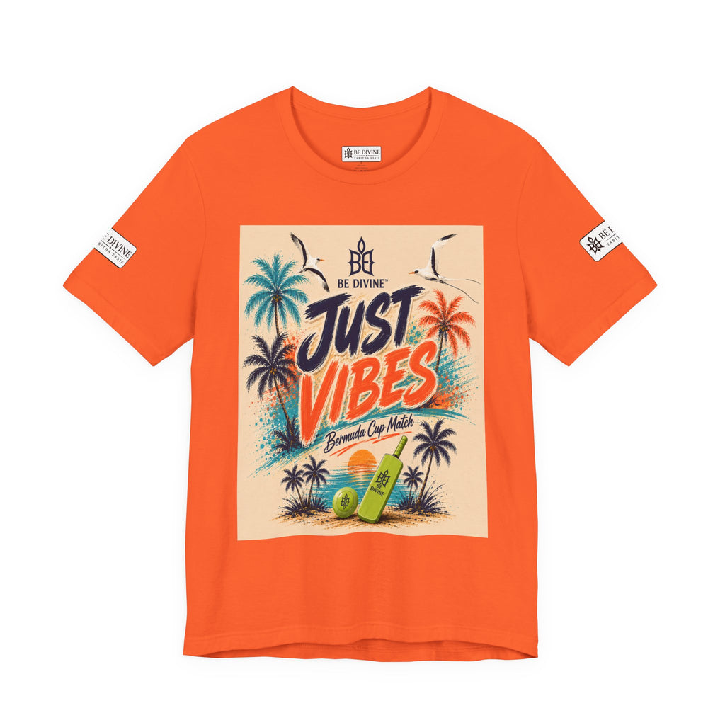 BE DIVINE™ Just Vibes Tee – Bermuda Cup Match Edition