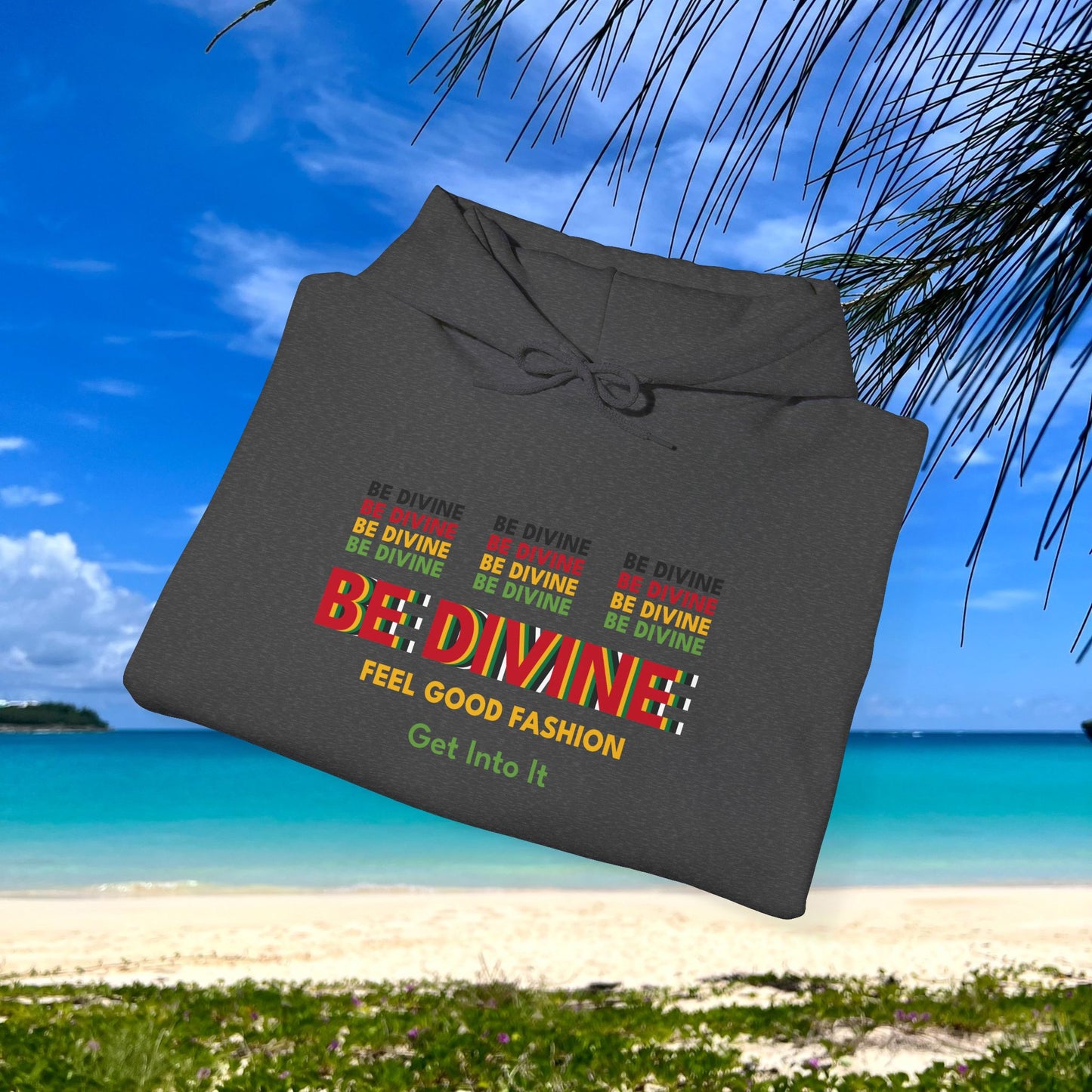 BE DIVINE™ Signature Unisex Heavy Blend™ Hooded Sweatshirt