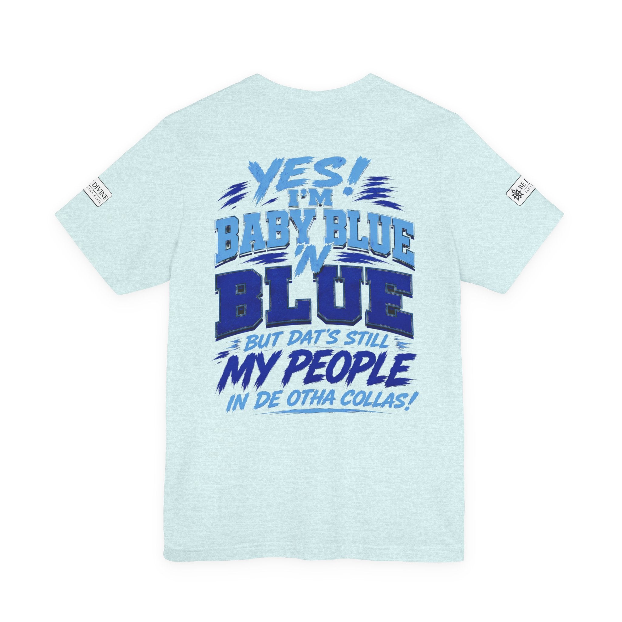 BE DIVINE™ Blue 'N Blue Since 1902 – Through 'N Through Heritage Tee
