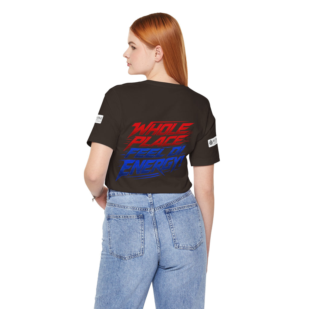 BE DIVINE™ I’m Red ’N Blue Energy Tee
