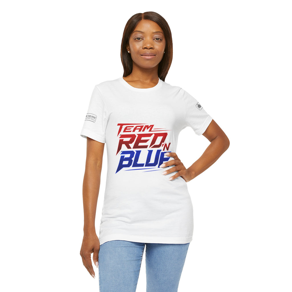 BE DIVINE™ Team Red ’N Blue Heritage Tee